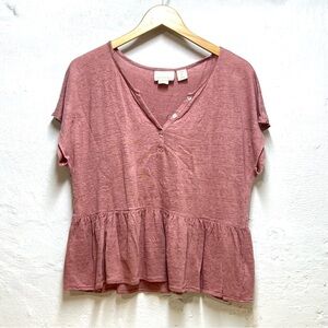 Cynthia Rowley Linen Top